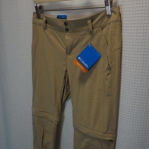 Columbia Women's Hiking Pants Convertible, Size: 8 Short